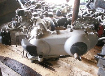 piaggio gilera dna 125 180   motor 180 me 6000km