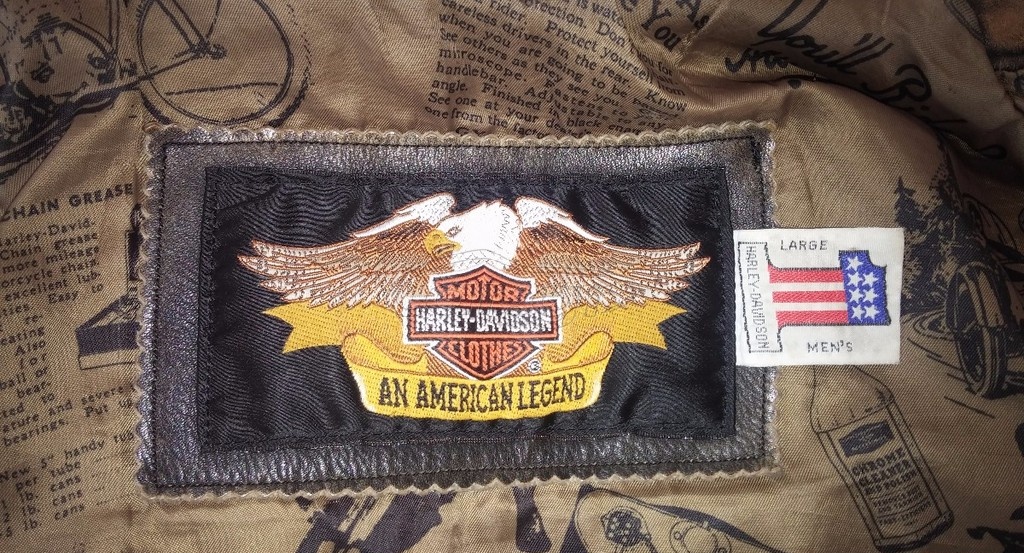 ΔΕΡΜΆΤΙΝΟ ΜΠΟΥΦΑΝ HARLEY …