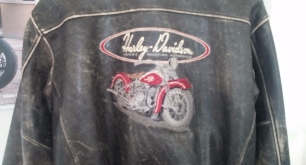 ΔΕΡΜΆΤΙΝΟ ΜΠΟΥΦΑΝ HARLEY …