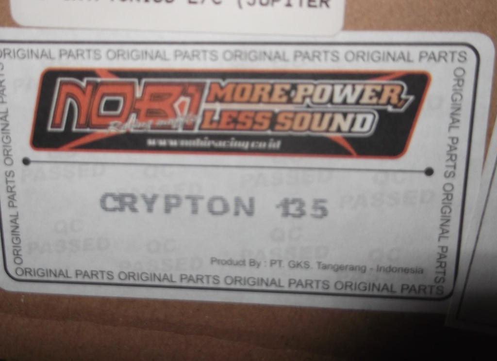 εξατμιση NOB1 ΝΕΟ SS DUALSOUND CRYPTON 135 L/C ΜΑΥΡΟ ΤΕΛΙΚΟ 