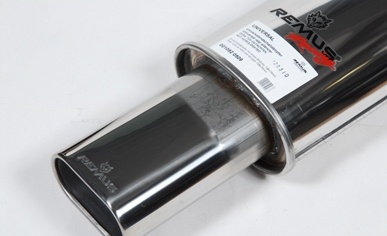 REMUS ΤΕΛΙΚΟ ΚΑΖΑΝΑΚΙ UNIVERSAL OVAL TANK / TIP 1X138X75 ANGLED 