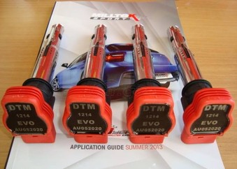 DTM POWER EVO RED COILS KOKKINOI ΒΕΛΤΙΩΤΙΚΟΙ ΠΟΛΛΑΠΛΑΣΙΑΣΤΕΣ VW-2,0 TSI TFSI GOLF 5-DTM.COIL.052020