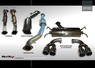 milltek SUBARU IMPREZA 2.500cc WRX+STI 76.20mm- TURBO BACK -ANTIΠΡΟΣΩΠΕΙΑ ΕΛΛΑΔΟS 