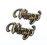 Yamaha VIRAGO XV125 XV250 XV400 XV500 XV535 Καινούρια!!!Αυτοκόλλητα Εμβλήματα χρωμίου ντεπόζιτου!!!