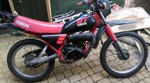 YAMAHA DT 50 MX 1980/85 Ρεζερβουάρ/Ντεπόζιτο βενζίνης 