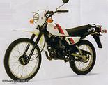 YAMAHA DT 50 MX 1980/85 Ρεζερβουάρ/Ντεπόζιτο βενζίνης 