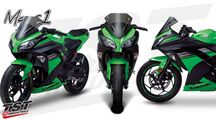 Kawasaki Ninja 300 2013-2017 καινουρια!!! Φανάρια εμπρός  πλήρες με ντου ι και λάμπες!!! 