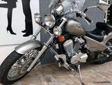 Honda Steed 400 Shadow 600  VT 750 1100 VLX Αξεσουάρ!!Καινούριο πλήρες Σετ Προβολακια εμπρός φλας εμπρός και βάση στήριξης!!!