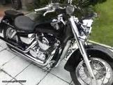 Honda Shadow ACE750 VT400  VT 750) 1997-2003 Καινούρια Χρωμίου καπάκια κάτω σέλας L+R