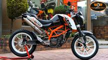 KTM  DUKE 125-200 2012/2017 Ψυγείο Νερού βεντιλατερ πληρωτής νερού τάπα Ψυγείου Σε Άριστη Κατάσταση!!!