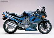 Kawasaki ZZR 600 (1998 -05) Μπροστινό σύστημα κομπλέ.Μπουκάλες Σταυρός Τιμονοπλακα CLIP ONS Ολα σε Άριστη κατάσταση!!!