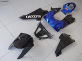 Suzuzki GSXR1000 Κ7-Κ8 2007/2008 καπακι ντεποζιτου φτερο εμπρός  καρίνες και ουρές  L+R σε άριστη κατάσταση!!!