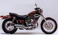 Yamaha XV 400 VIRAGO 1990/2015 Κάλυμμα ντεπόζιτου,καπάκια κάτω σέλας,φτερό εμπρός σε άριστη κατάσταση!!!!Σαν καινουρια!!