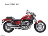 Honda MAGNA V-TWIN VT250-VT 750-VF750 Αυτοκόλλητα χρωμίου Εμβλήματα ντεπόζιτου!!!