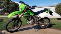 Kawasaki KLX 250E-KLX250R 1993-2016 Δισκόπλακα εμπρός!!!της GALFER!!!! σε άριστη κατάσταση!!!