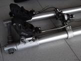 BMW R1200GS 2008/2012  μπουκάλες L+R,κάτω τιμονοπλακα,δαγκάνες.πίρος εμπρός τροχού όλα!!!σε άριστη κατάσταση!!!