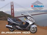 Suzuki AN 400 Burgman 2006-2010 Μπροστινό σύστημα μπουκάλες L+R και Σταυρός σε άριστη κατάσταση!!!! 