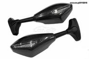 YAMAHA YZF R1 R6 FZ6S FZ6 S 2002/2008  Καινούριοι Καθρέπτες LED!!!!!!!CARBON!!!