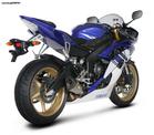 Yamaha YZF-R6 2006-2014 μαρσπιε με τα πατάκια κομπλέ L+R εμπρός και πίσω ,και πλαγιοστατης σε άριστη κατάστασή!!!