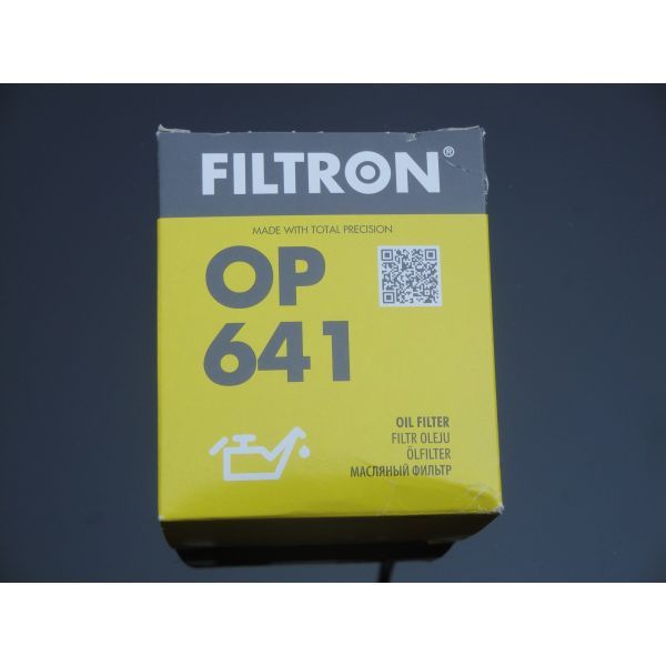 FILTRON Φίλτρο λαδιού OP 641