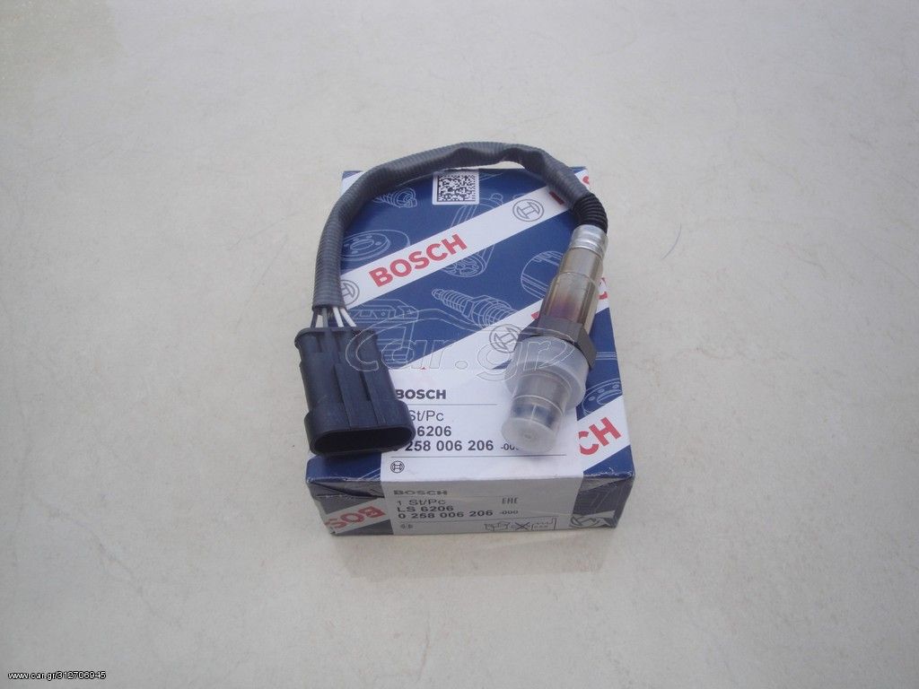 BOSCH 0 258 006 206 Αισθητήρας λάμδα ALFA ROMEO 147/Giulietta/FIAT Grande Punto