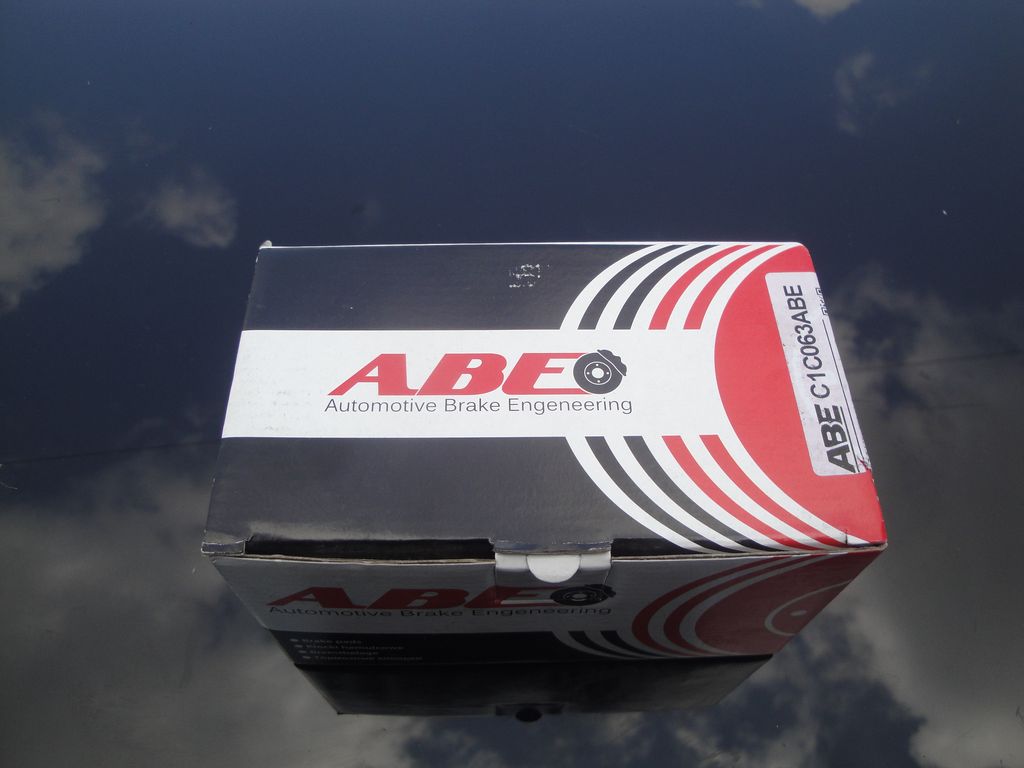 Σετ τακάκια εμπρος ABE C1C063ABE CITROEN C3