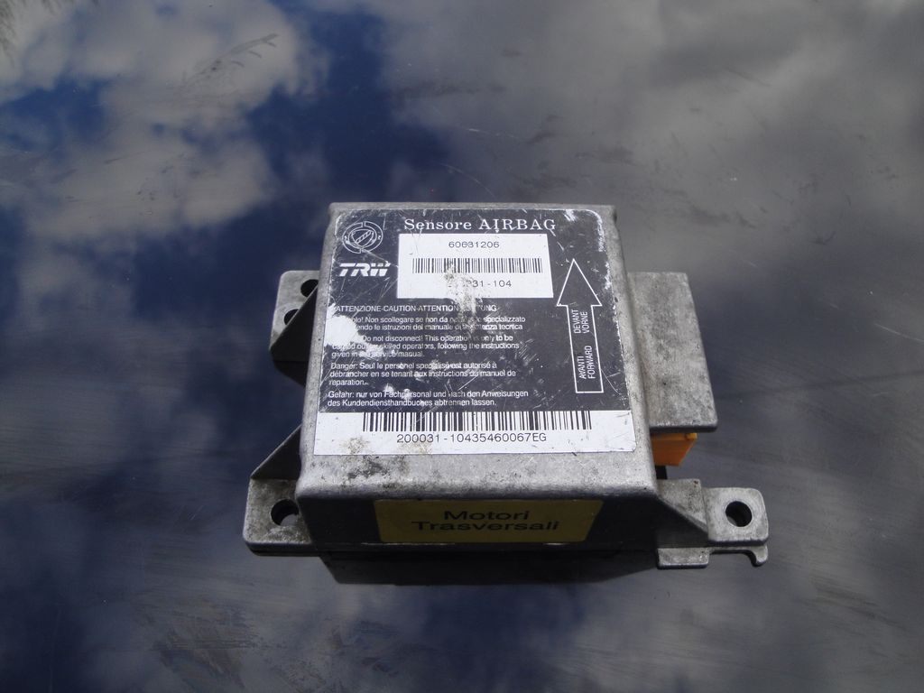 Εγκέφαλος airbag 60631206 fiat punto 188A.5000 1200CC 1999-2006