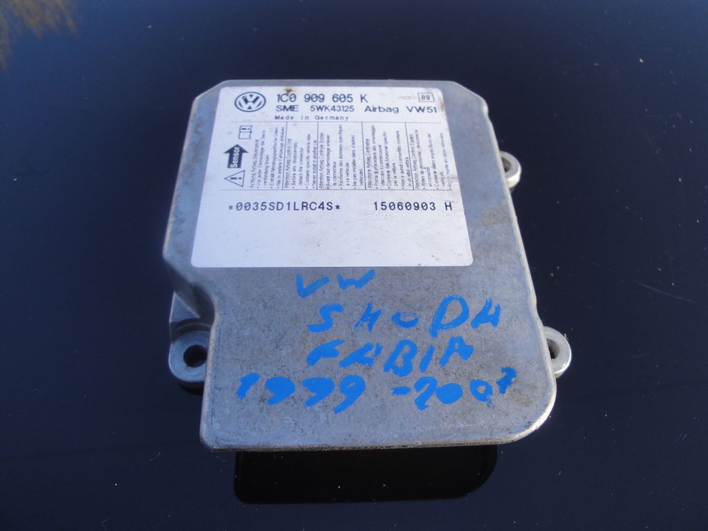 Εγκέφαλος AIR BAG 1C0909605K SKODA FABIA 1999-2007