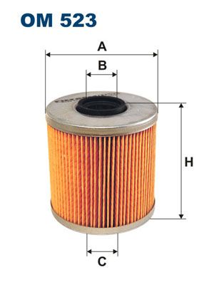 Φίλτρo Λαδιού FILTRON OM 523 BMW E36 316I 1600CC 1993-1998