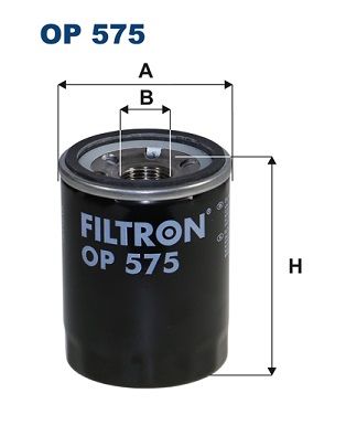 Φίλτρο λαδιού FILTRON OP 575 HONDA CIVIC 1995-2001