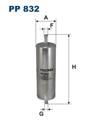 Φίλτρο καυσίμου FILTRON PP 832 BMW E36-316I 1600CC 1993-1998