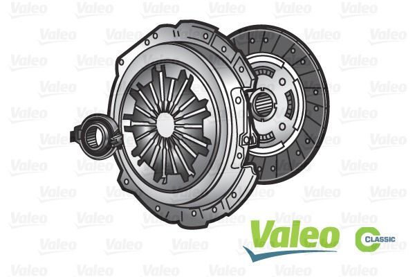 VAL786034 VALEO Σετ συμπλέκτη FIAT PUNTO 1200CC 1994-2000