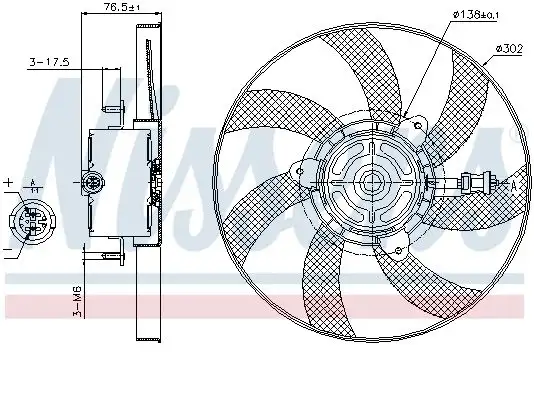 Βεντιλατέρ A/C SEAT IBIZA Hatchback / 3dr 1999 - 2002 ( 6K ) 1.0  ( AAU  ) (45 hp ) Βενζίνη #015306450