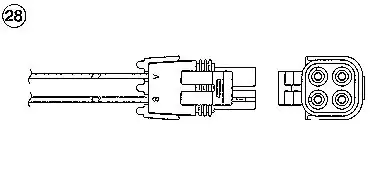 Αισθητήρες Λ (λάμδα) RENAULT LAGUNA 1994 - 1998 ( B56 ) NGK 0156