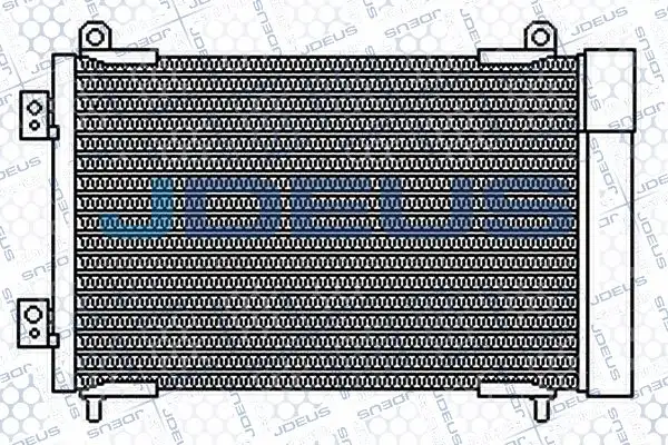 Ψυγείο A/C (Εξωτερικό) PEUGEOT 206 Hatchback / 3dr 1998 - 2002 1.6 HDi 110  ( 9HY (DV6TED4),9HZ (DV6TED4)  ) (109 hp ) Πετρέλαιο #025606420