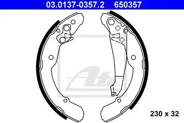 Θερμουίτ/Σιαγώνα SKODA ROOMSTER 2006 - 2010 ( 5J ) ATE 03.0137-0357.2