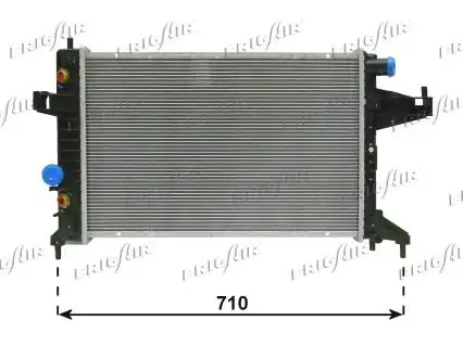 Ψυγείο Νερού OPEL CORSA Hatchback / 3dr 2000 - 2004 ( C ) 1.4 (F08, F68)  ( Z 14 XE  ) (90 hp ) Βενζίνη #034206320