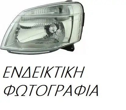 Φανάρι Εμπρός RENAULT LAGUNA ( B56 ) Liftback / 5dr 1994 - 1998 ( B56 ) 1.6 16V (B568, B561)  ( K4M 720,K4M 724  ) (107 hp ) Βενζίνη #075505131