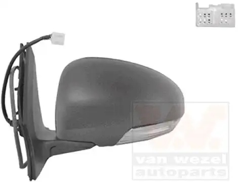 Καθρέπτης Ηλεκτρικός TOYOTA IQ Hatchback / 3dr 2009 - 2016 ( AJ1 ) 1.0 (KGJ10_)  ( 1KR-FE  ) (68 hp ) Βενζίνη #095107482