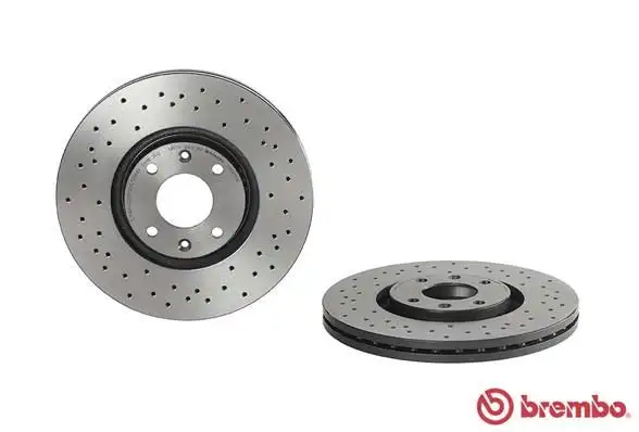 Δισκόπλακες PEUGEOT 207 2006 - 2009 BREMBO 09.9935.1X