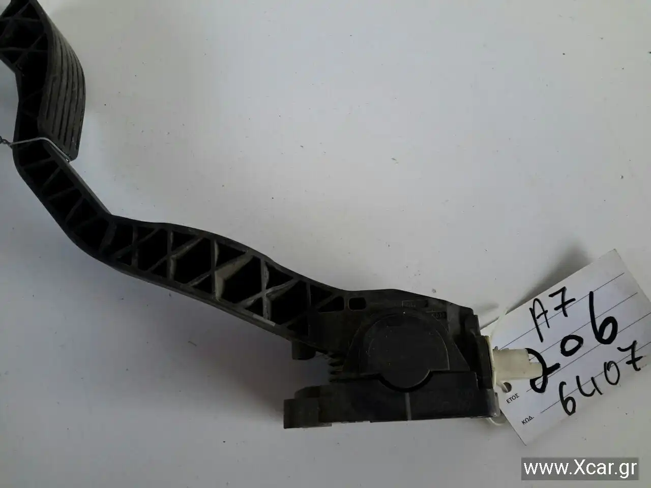 Πετάλ Γκαζιού PEUGEOT 206 Hatchback / 3dr 2002 - 2009 ( F/L ) 1.1  ( HFY (TU1JP)  ) (54 hp ) Βενζίνη #2606D10