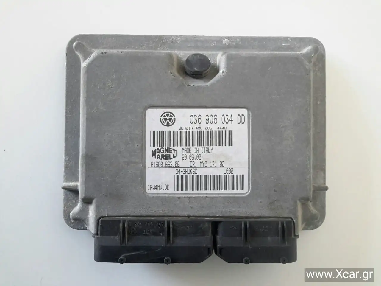 Εγκέφαλος Κινητήρα VW POLO Hatchback / 3dr 2002 - 2005 ( 9N ) 1.4 16V  ( AUA,BBY,BKY  ) (75 hp ) Βενζίνη #036906034DD