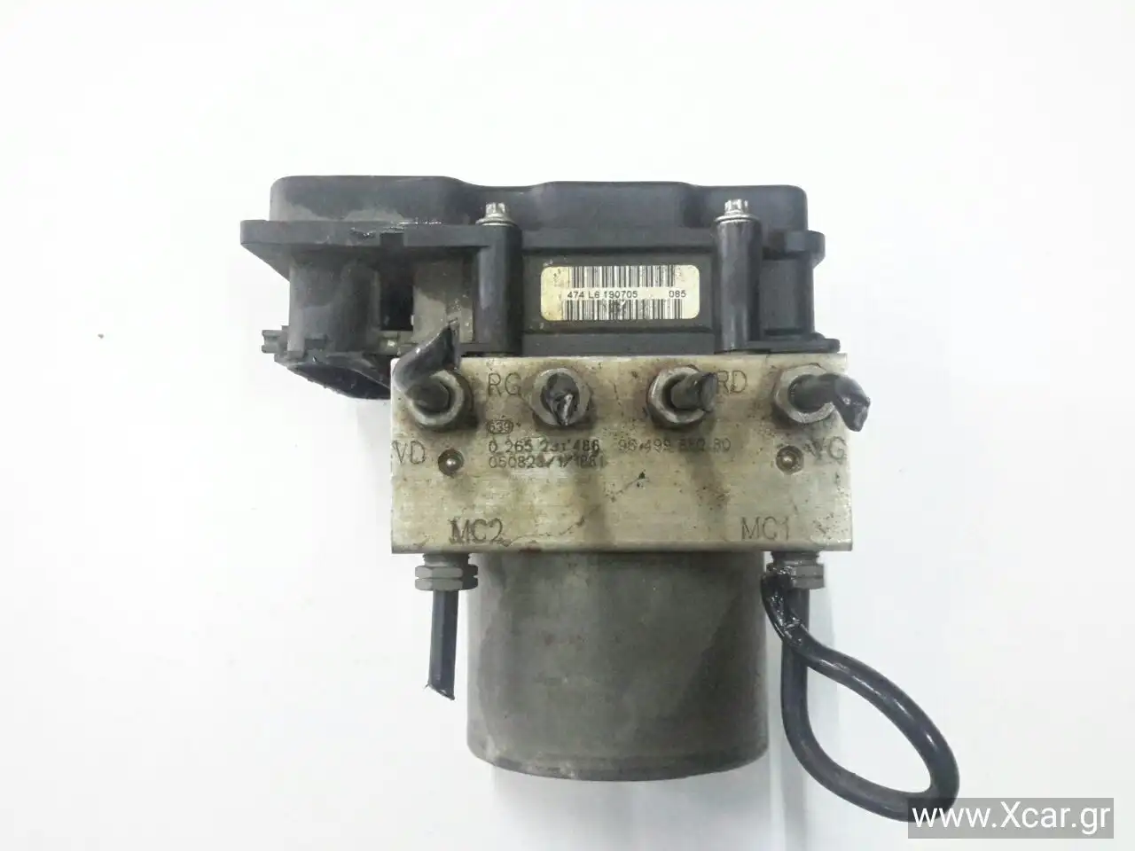 Μονάδα ABS PEUGEOT 307 Hatchback / 3dr 2001 - 2005 ( 3A )  ( 3C ) 1.4  ( KFW (TU3JP)  ) (75 hp ) Βενζίνη #0265231486