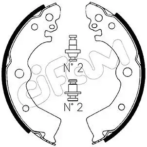 Θερμουίτ/Σιαγώνα NISSAN ALMERA 1995 - 1998 ( N15 ) CIFAM 153-281