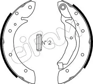 Θερμουίτ/Σιαγώνα RENAULT MEGANE 1999 - 2002 CIFAM 153-351