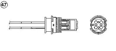 Αισθητήρες Λ (λάμδα) SMART FORTWO 2004 - 2007 ( 450 ) NGK 1629