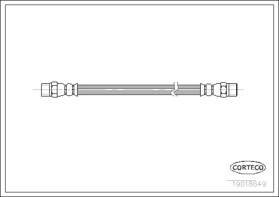 Μαρκούτσια Φρενων MERCEDES SPRINTER 1995 - 2000 ( 904 ) CORTECO 19018649