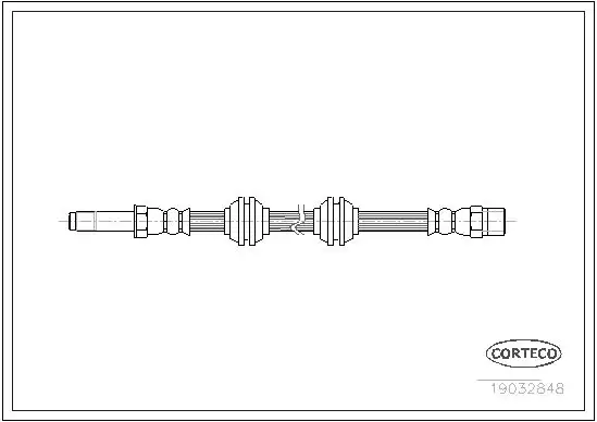 Μαρκούτσια Φρενων MERCEDES SPRINTER 1995 - 2000 ( 904 ) CORTECO 19032848