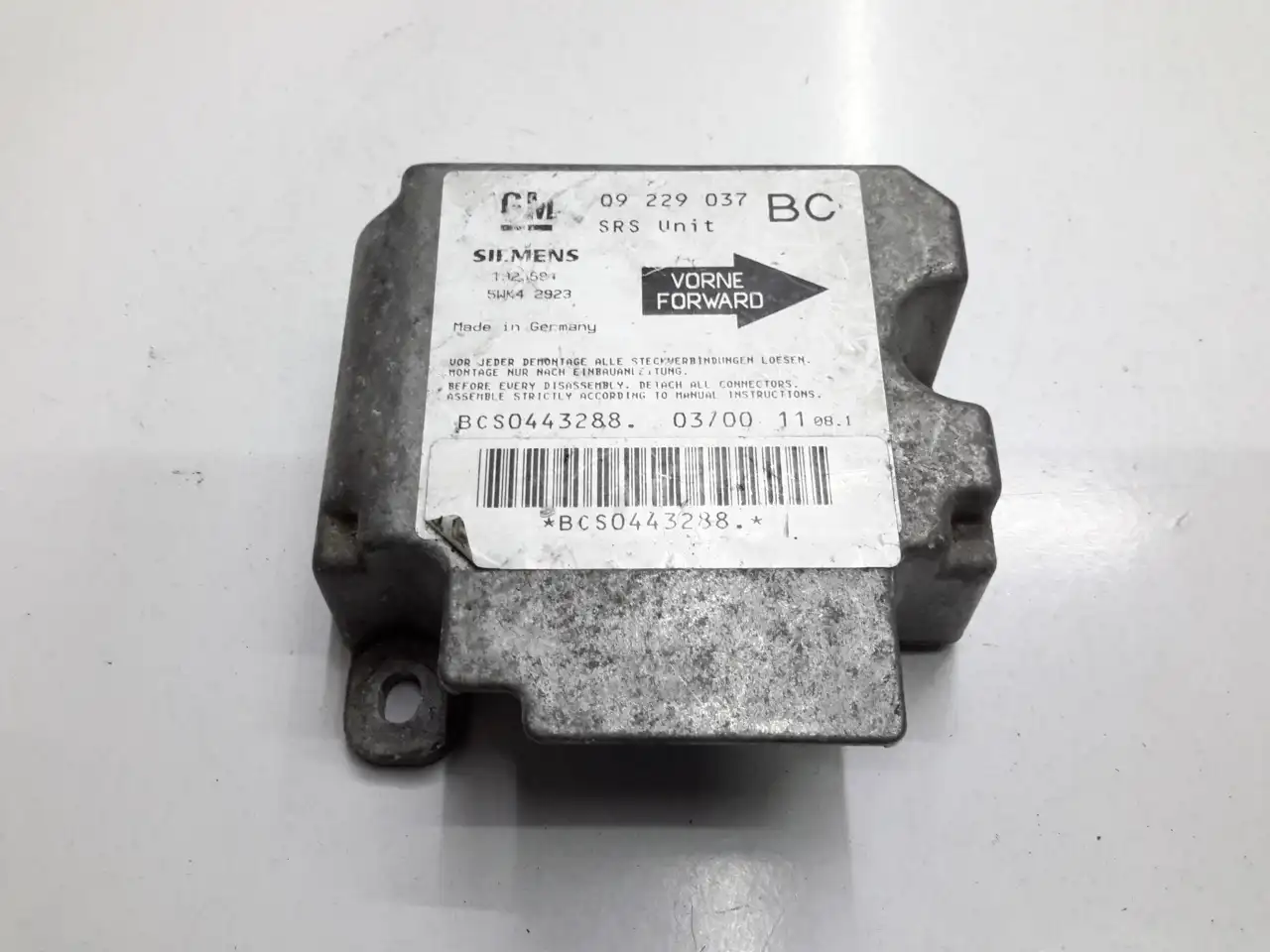 Εγκέφαλος Αερόσακων OPEL …