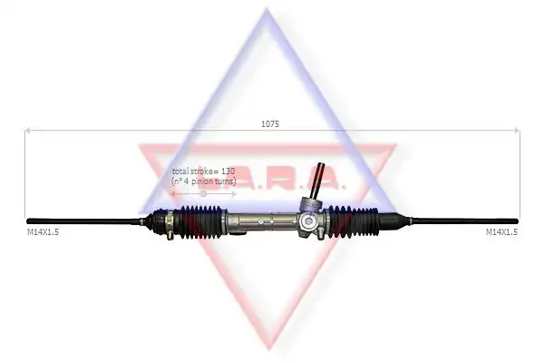 Κρεμαργιέρα & Αντλία Υδραυλικού SMART FORTWO 2004 - 2007 ( 450 ) LA.R.A. 430001